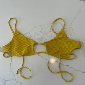 Yellow Frankie’s Bikinis Top